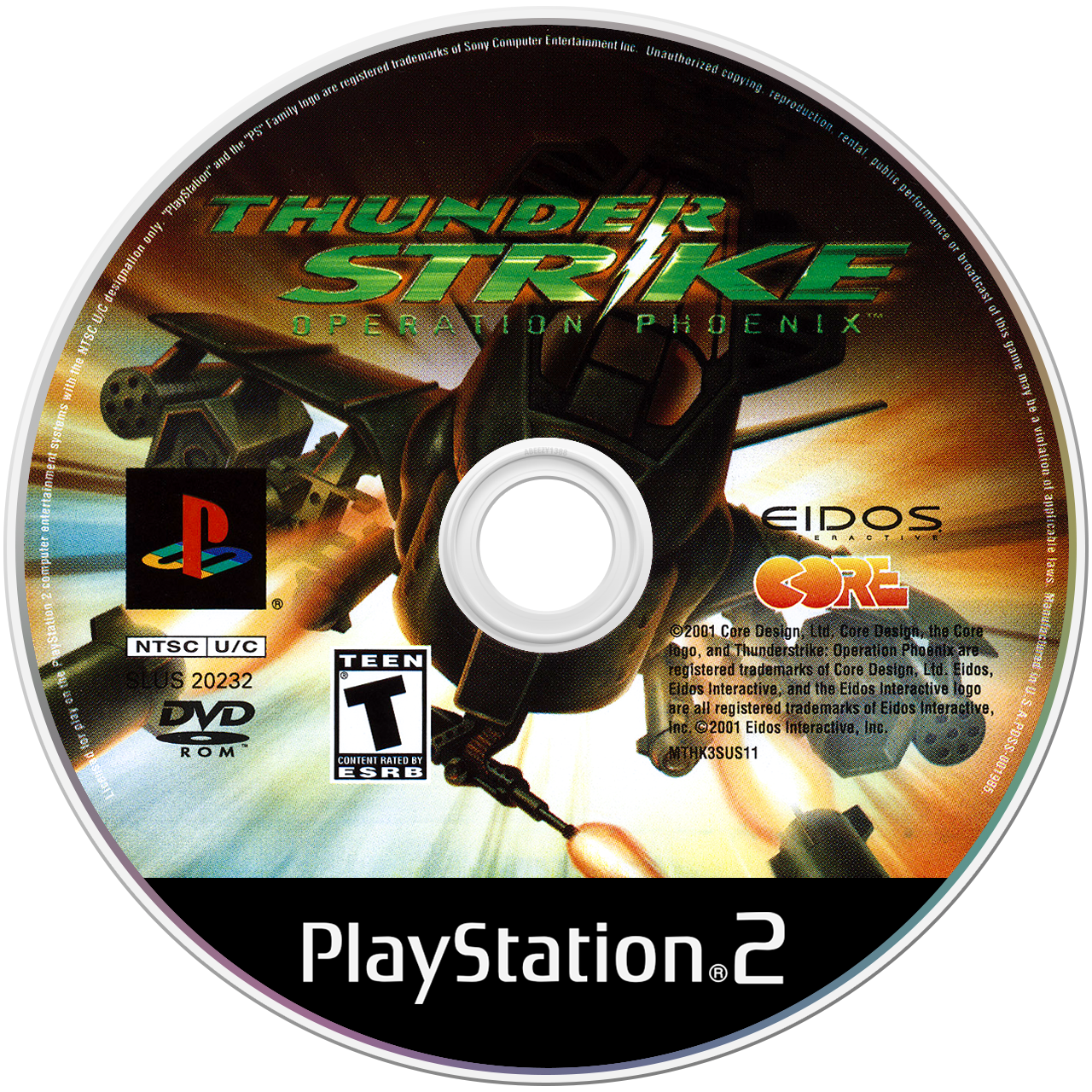 Thunder Strike: Operation Phoenix media 4 for Playstation 2